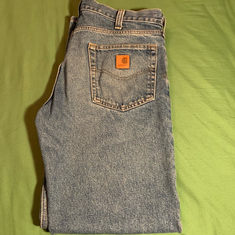 Vintage distressed Mens carhartt jeans